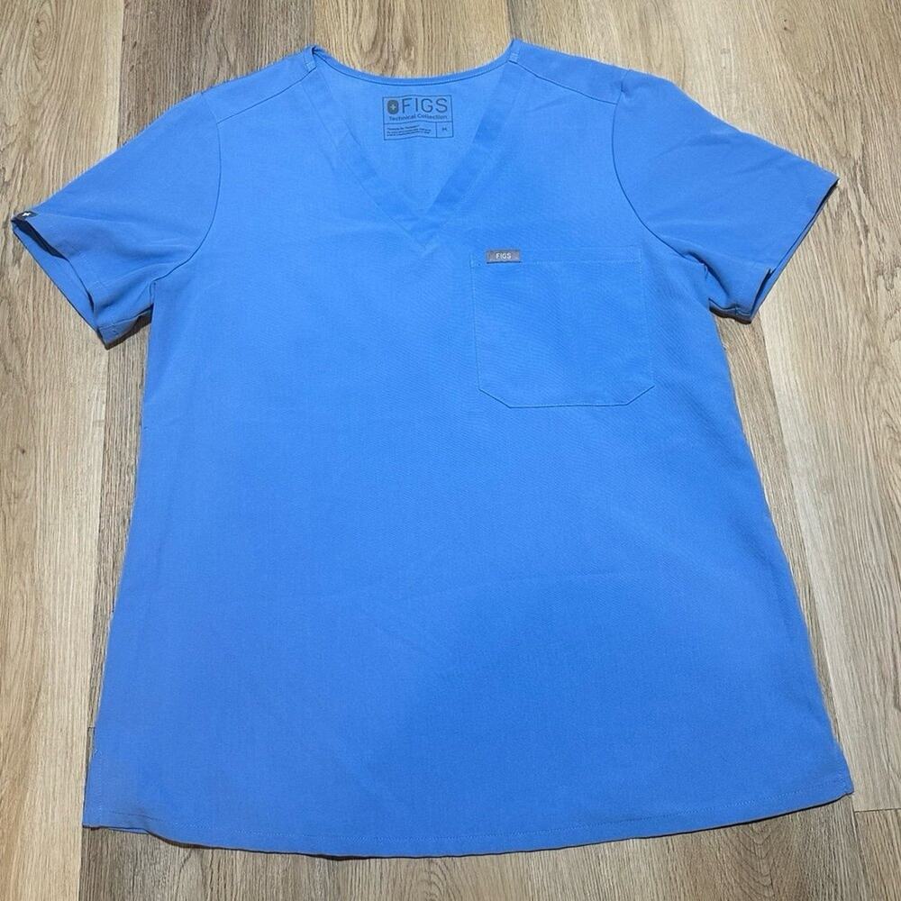 Figs Womens Technical Collection Catarina One-Pocket Scrub Top Medium